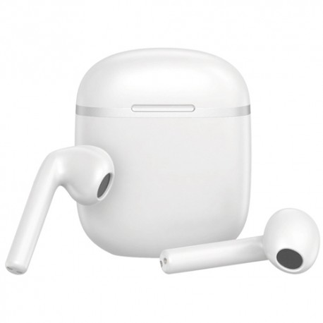 X60 TWS Earphone Wireless Earbuds HIFI Stereo headphones Sport Waterproof Noise Cancelling Headset - White