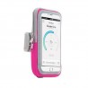 Outdoor Sport Arm Bag Cycling Bike Arm Bags Workout Running Gym Phone Accessories Cover Bags - Deep Pink, L-Size 5.1"~6.5"